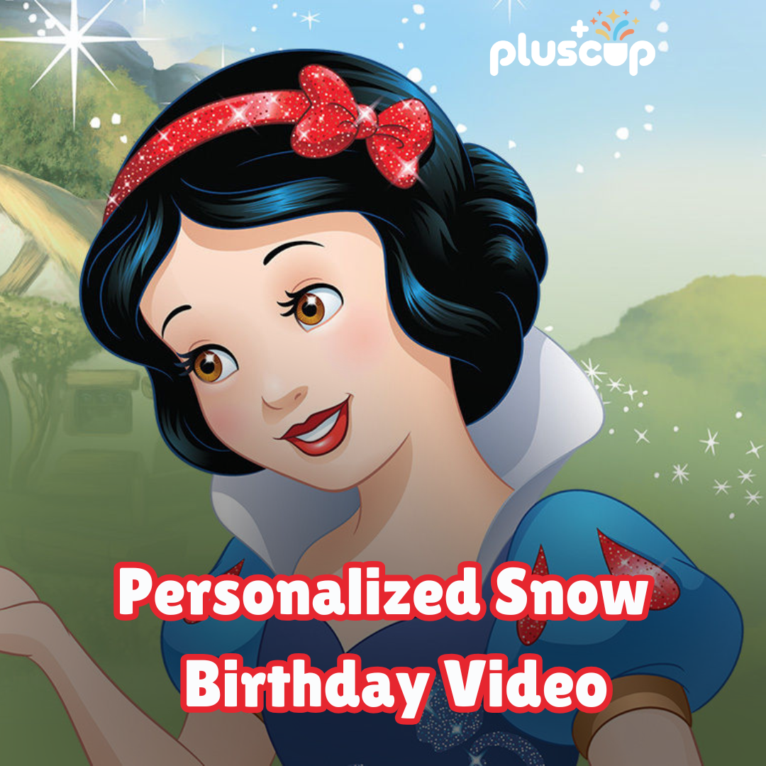 Custom Snow Birthday Video