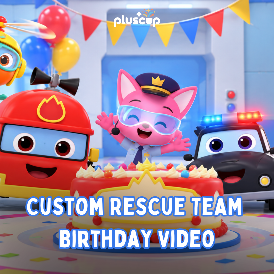 Personalised Rescue birthday video