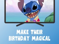 Personalized Stitch Birthday Video