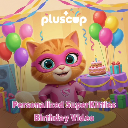 Personalized Kitty Birthday Video