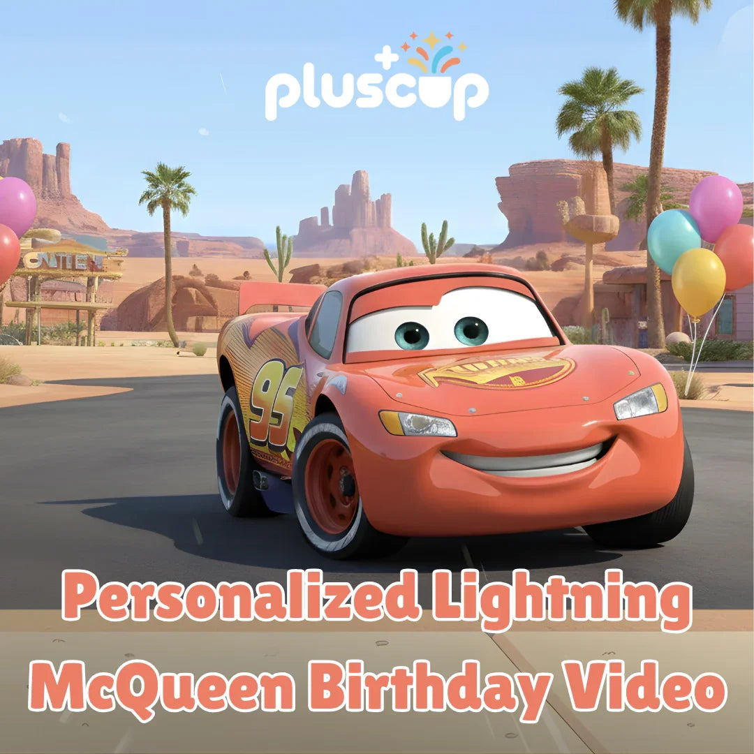 Personalized McQueen Birthday Video