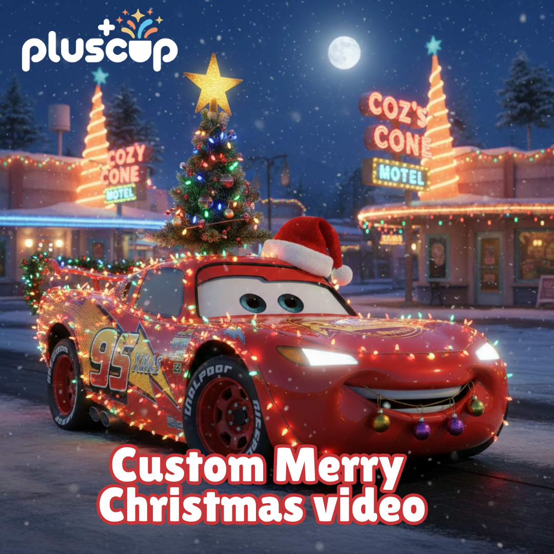 Personalized Christmas Video (Car)