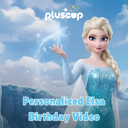 Personalized Elsa Birthday Video