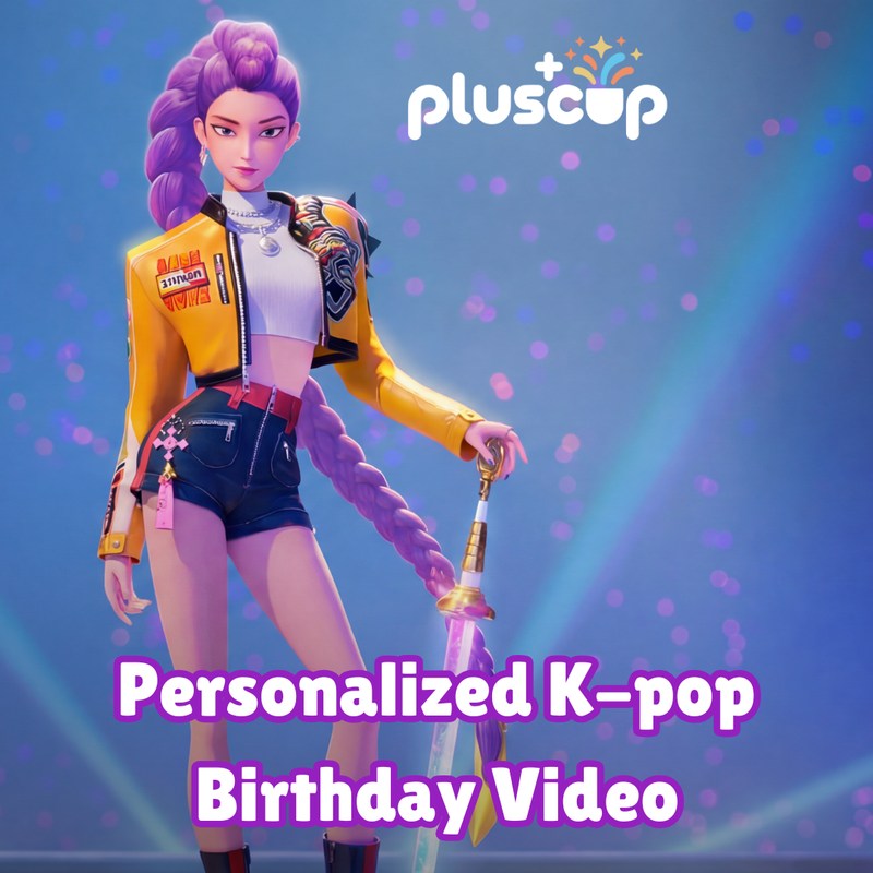 Personalized Rumi KPop Birthday Video