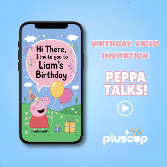 Birthday Video Invitation | Party Invite
