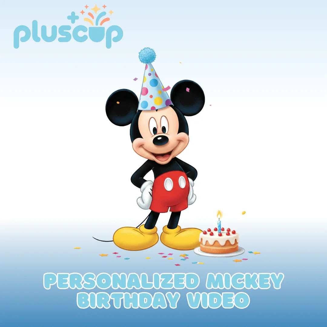 Personalized Mickey Birthday Video