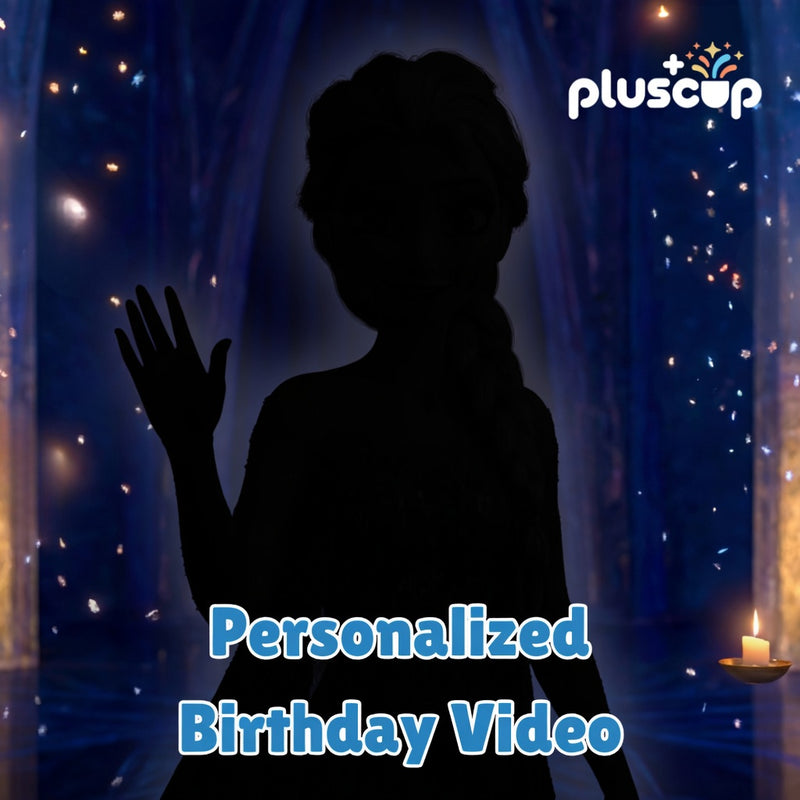 Personalized Elsa Birthday Video