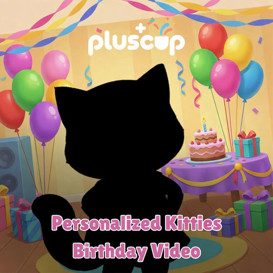 Personalized Superhero Kitties Birthday Video