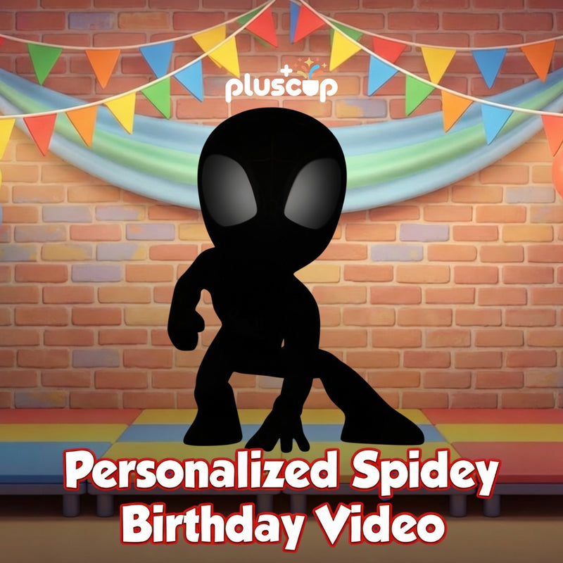 Personalized Spidey Birthday Video