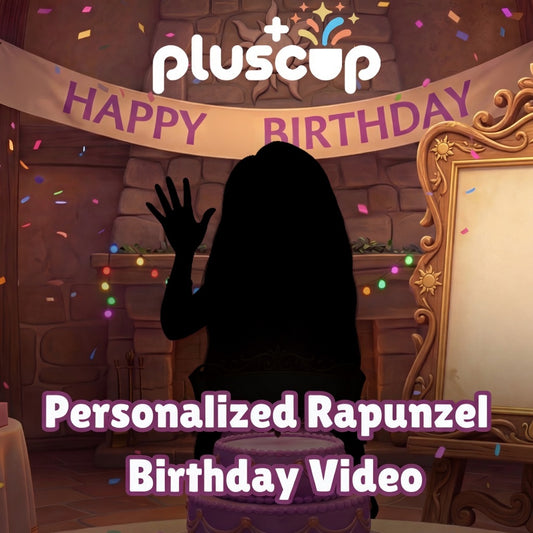 Personalized Rapunzel Birthday Video