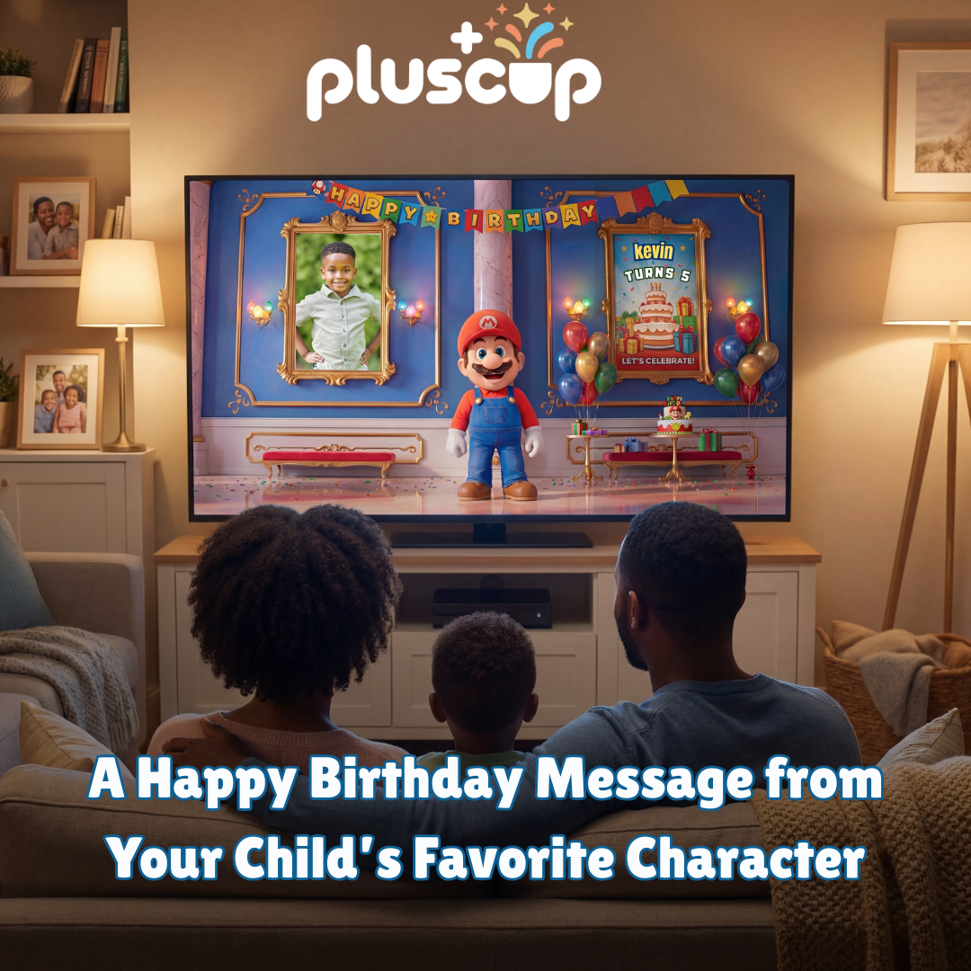 Personalized Mario Birthday Video