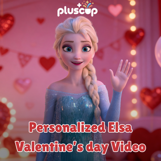 Personalized Elsa Valentine’s day Video