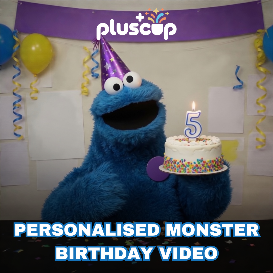 Personalized Monster Birthday Video