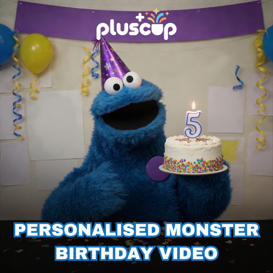 Personalized Monster Birthday Video