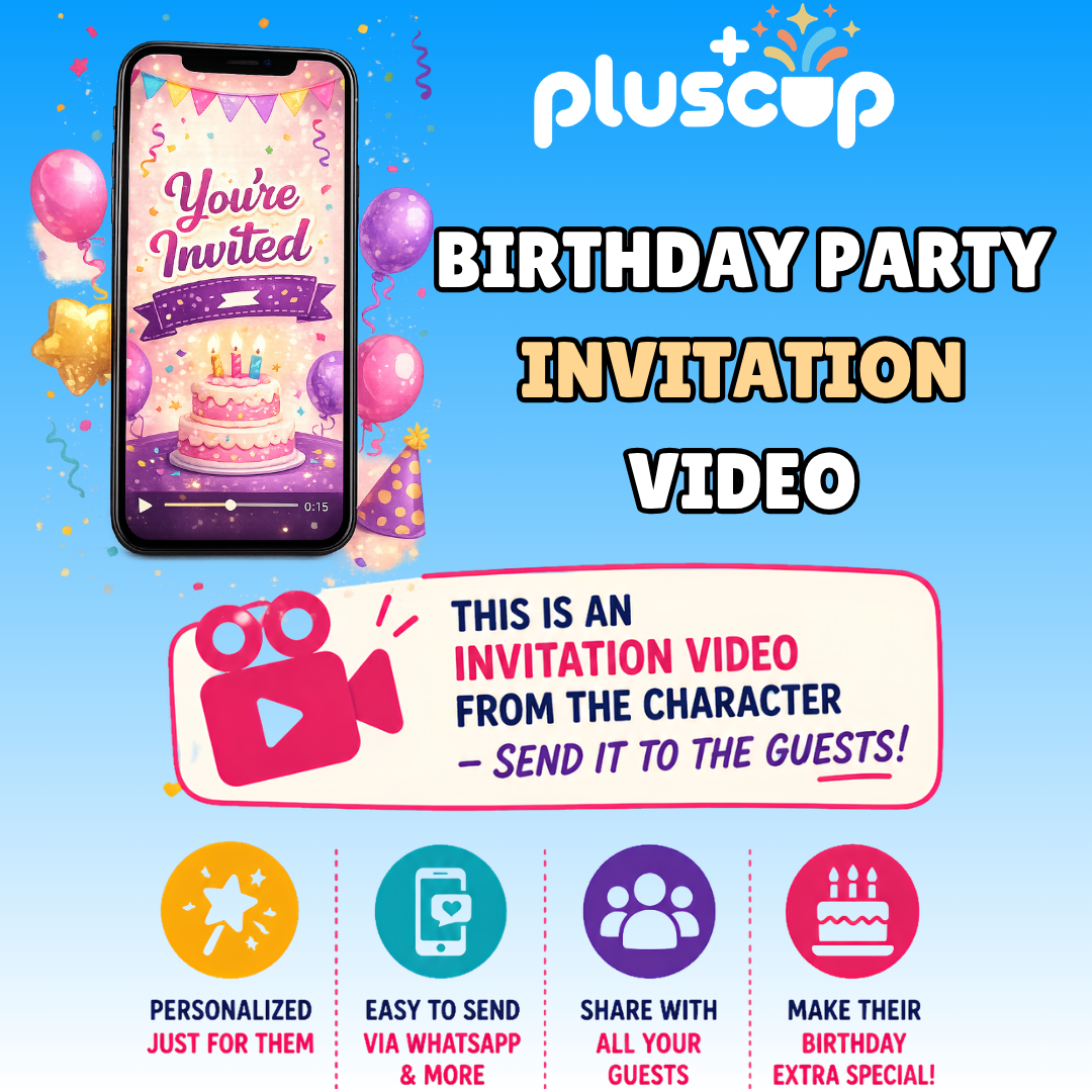 Party video invitation