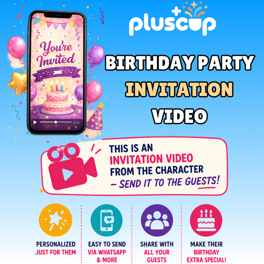 Party video invitation