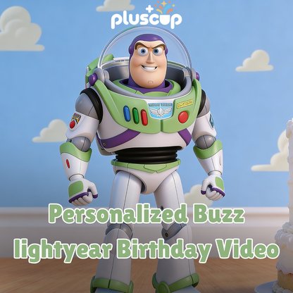 Personalized lightyear Birthday Video