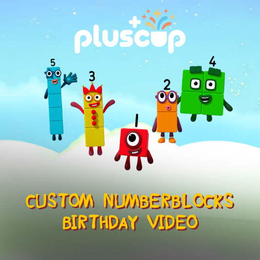 Custom Numbers Birthday Video
