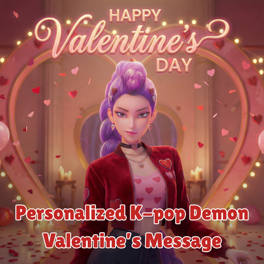 Personalized K-pop Valentine’s day Video