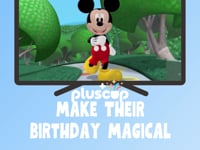 Personalized Mickey Birthday Video