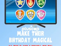 Personalized Paw Birthday Video